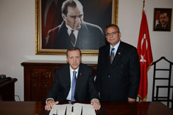 Başkanımız Baba Ocağından Adaylığını Açıkladı