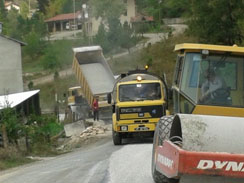Güneytekke Mahalle Yolu Asfaltlandı