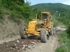 Kuztekke Mahallesi Yoluna Baland