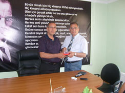 Sn. Mehmet KETEN'e Teekkür
